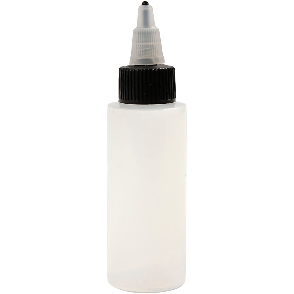 Plastic Jar with Screw-on Lid, H: 35-77 mm, dia. 24-45 mm, 13+35+50+100 ml, 80 pc