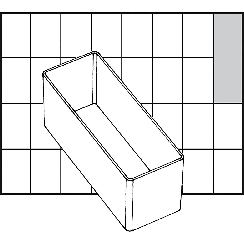 Insert Box, no. A9-2, H: 47 mm, size 109x39 mm