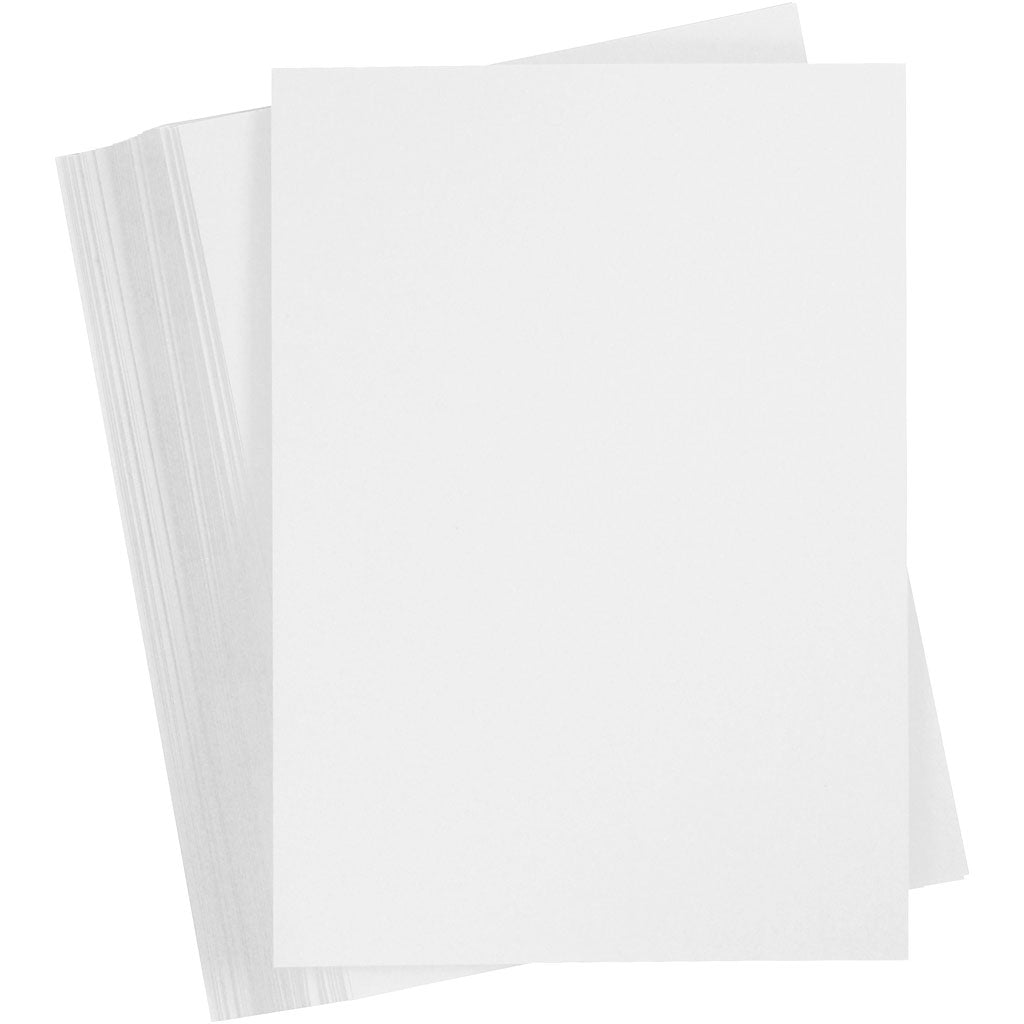 Card, A5, sheet 148x210 mm, 180 g, white, 200 sheet