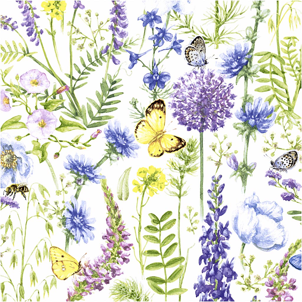 Napkins, Spring, size 33x33 cm, 20 pc