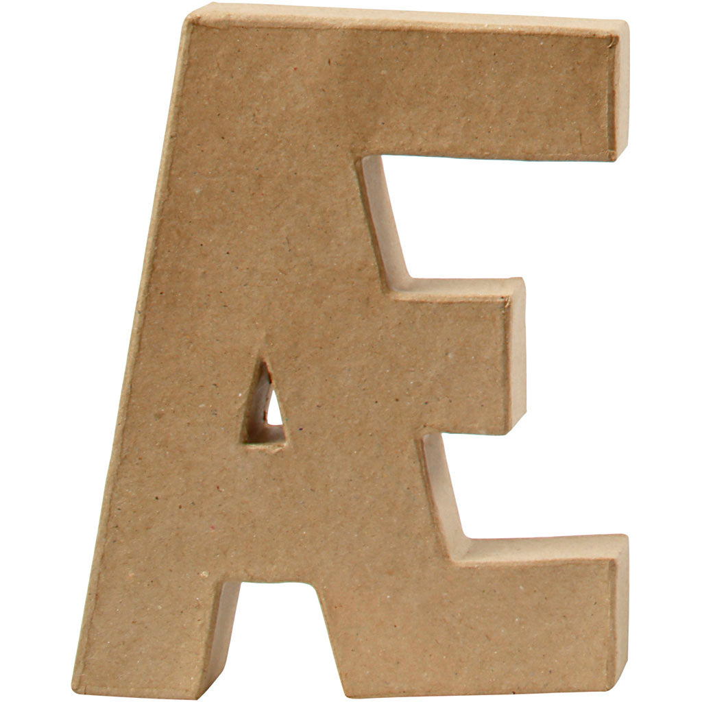 Letter, Æ, H: 20,5 cm, W: 16 cm, thickness 2,5 cm