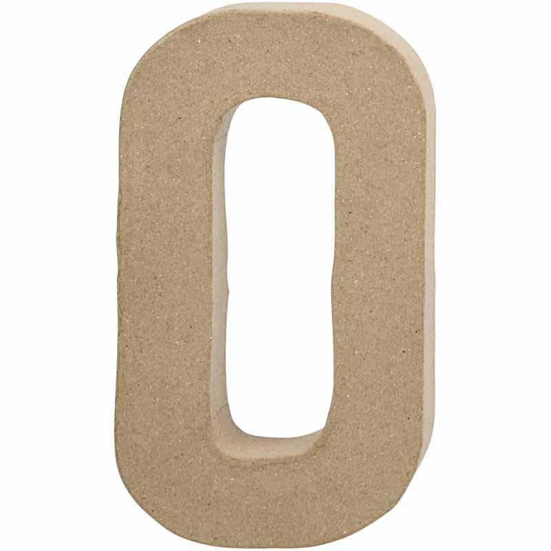 Letter, O, H: 20,4 cm, W: 11,5 cm, thickness 2,5 cm, 1pc/ 1 pc