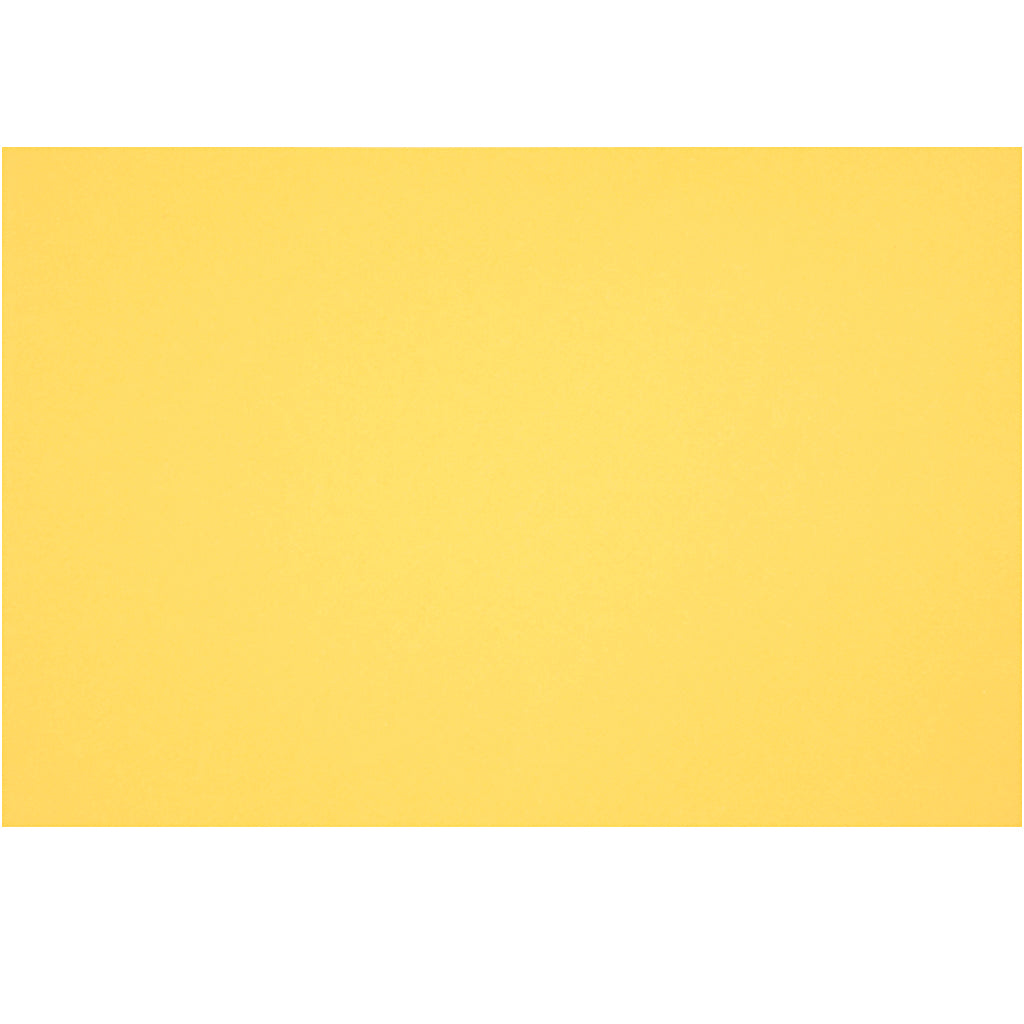 French Card, A4, sheet 210x297 mm, 160 g, canary, 1 sheet