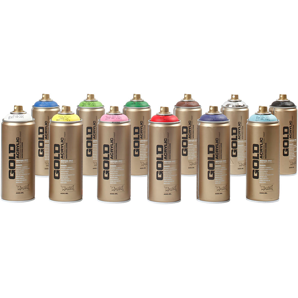 Spray Paint, 12x400 ml