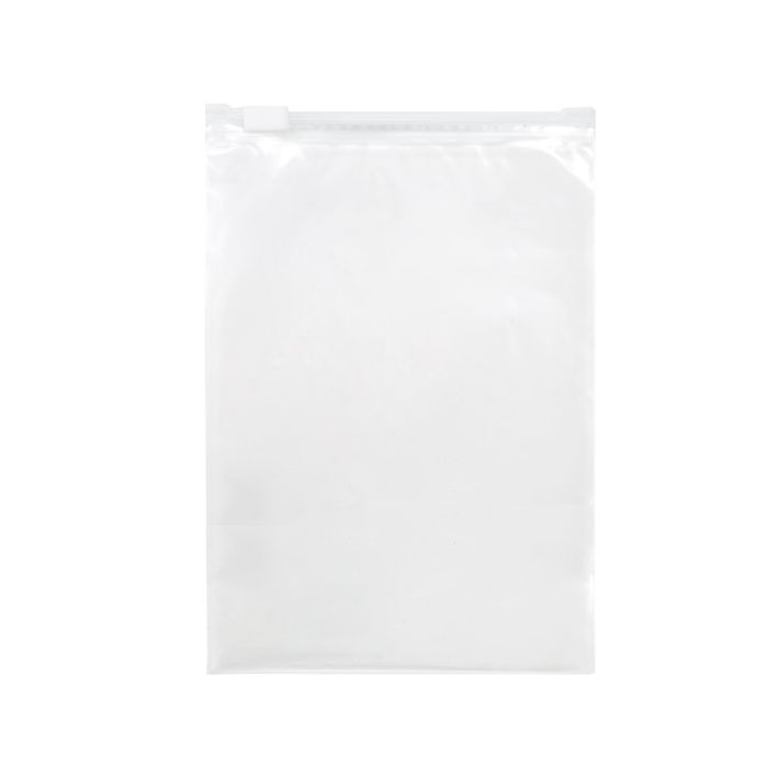 Grip Seal Bags with sliding Zipper 20.3x20.3cm 75 micron