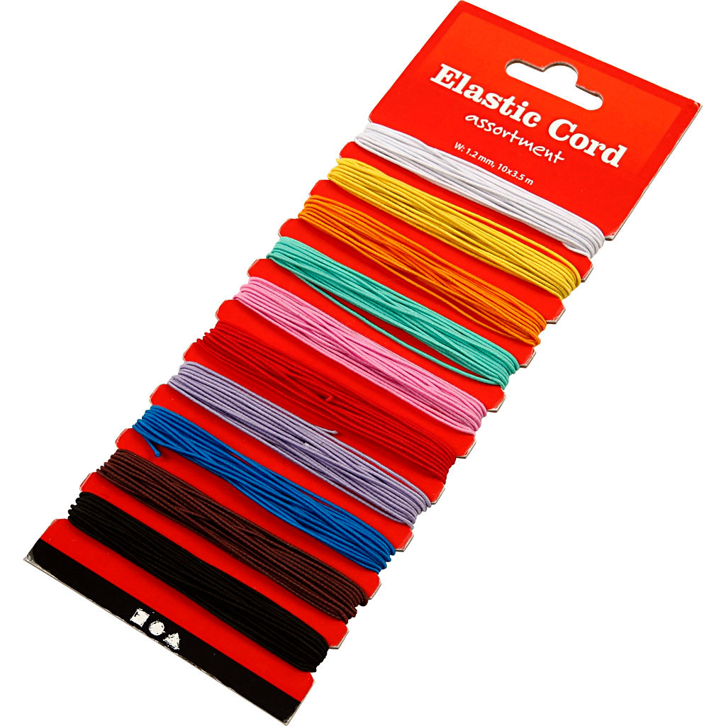 Elastic cord, thickness 1 mm, 10x3.50 m