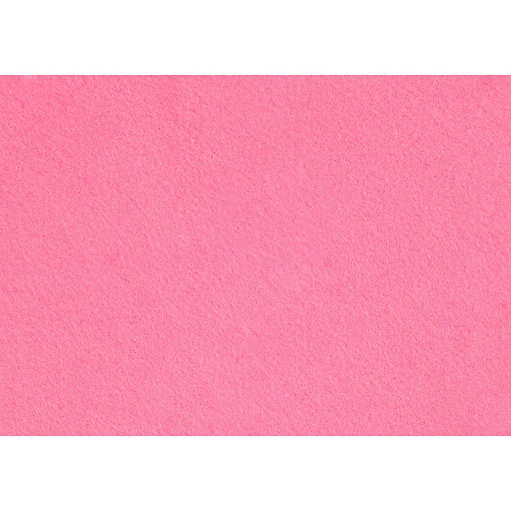 Craft felt, A4, sheet 210x297 mm, thickness 1,5-2 mm, pink, 10 sheet