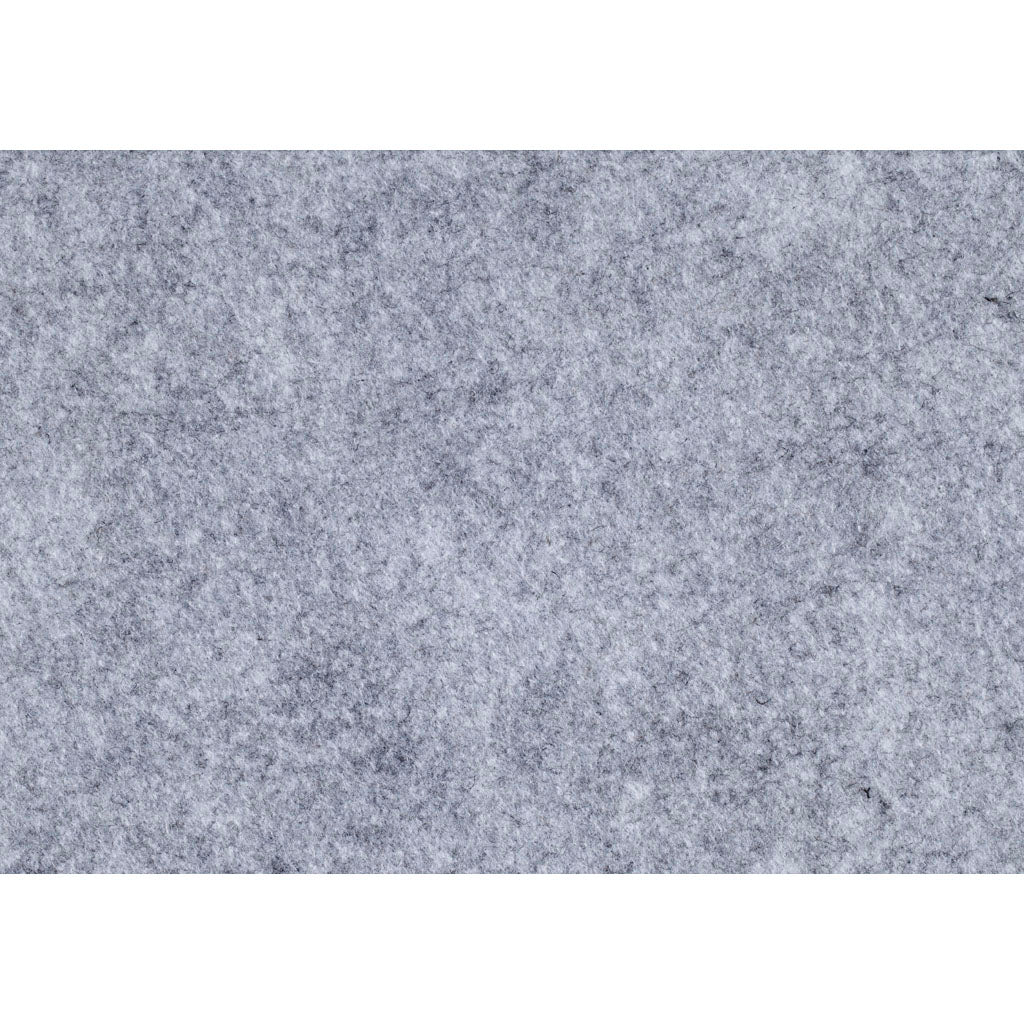 Craft felt, A4, sheet 210x297 mm, thickness 1,5-2 mm, textured, grey, 10 sheet