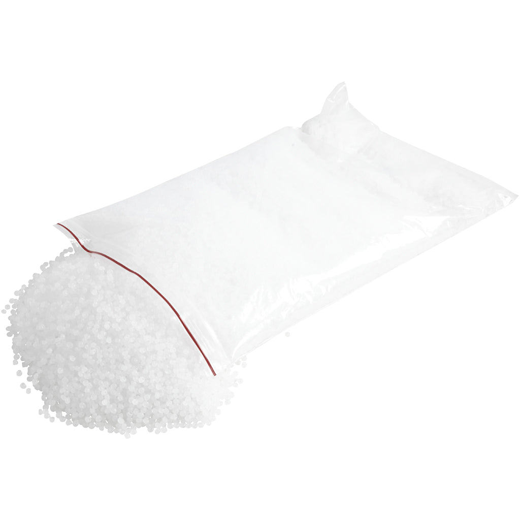 Plastic Pellets, size 5 mm, 1 kg