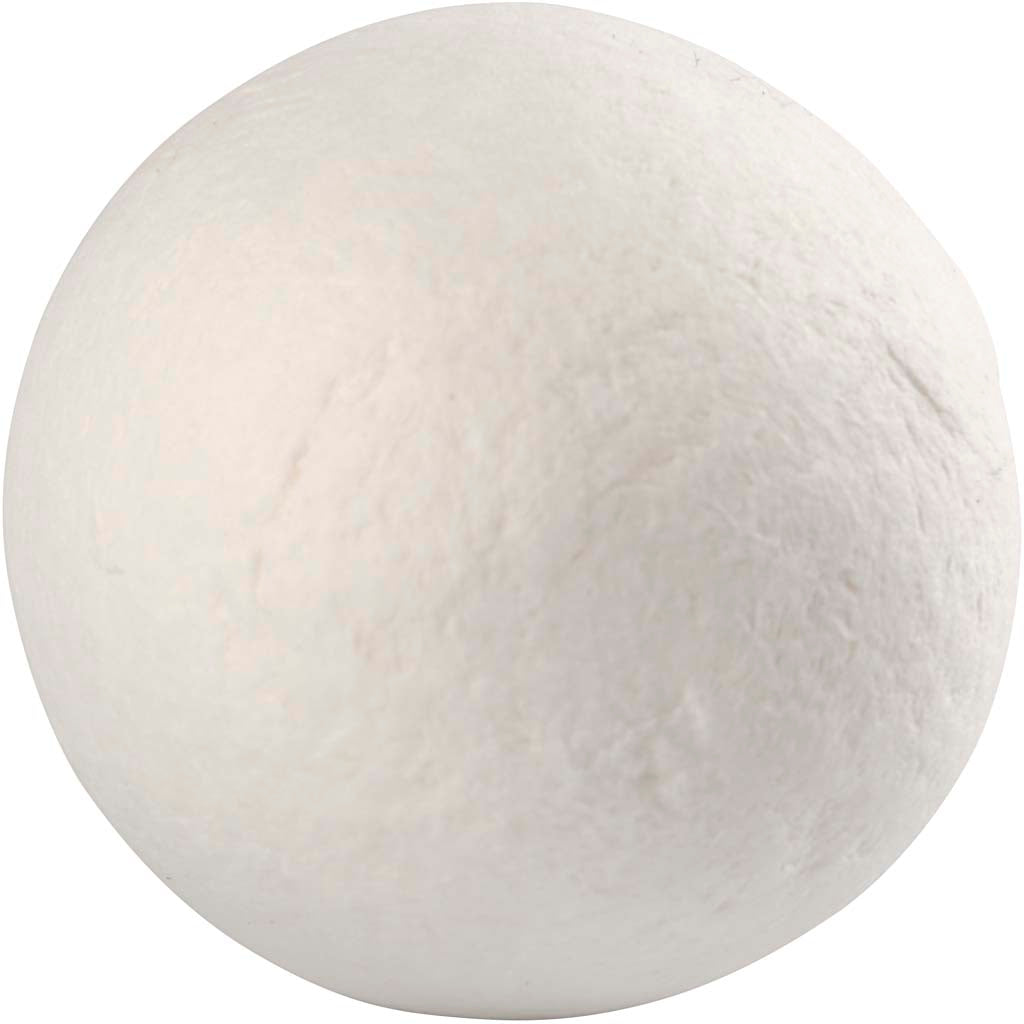 Compressed Cotton Balls, dia. 40 mm, white, 6pc