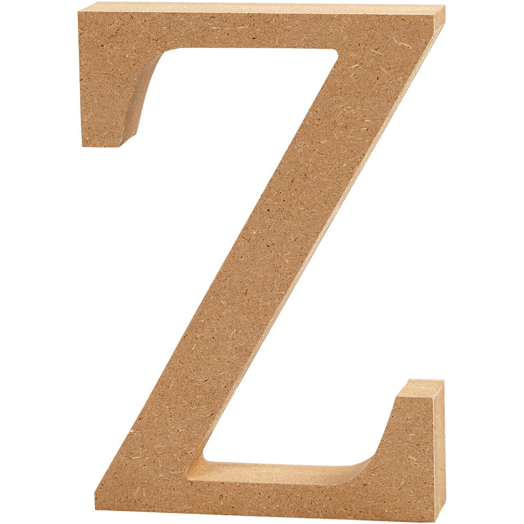 Letter, Z, H: 8 cm, thickness 1,5 cm