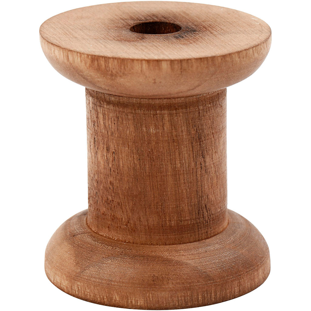 Spool, H: 50 mm, dia. 30+48 mm, hole size 10 mm, 10 pc