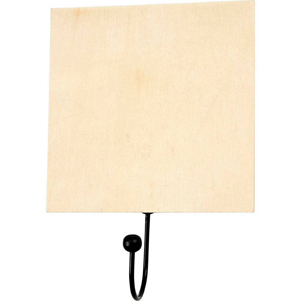 Hook, size 12x12 cm, thickness 5 mm, 10 pc