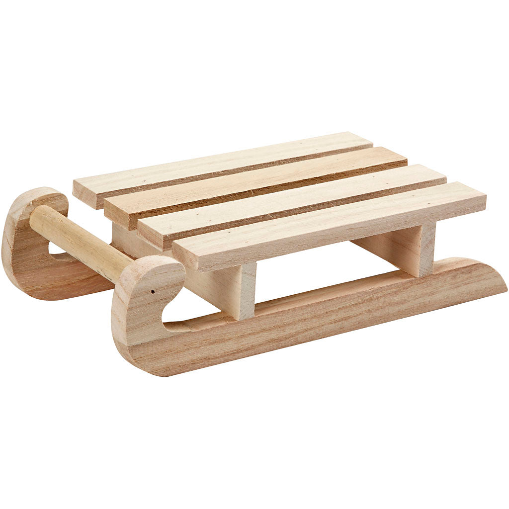 Sledge, H: 5 cm, L: 19,5 cm, W: 10 cm