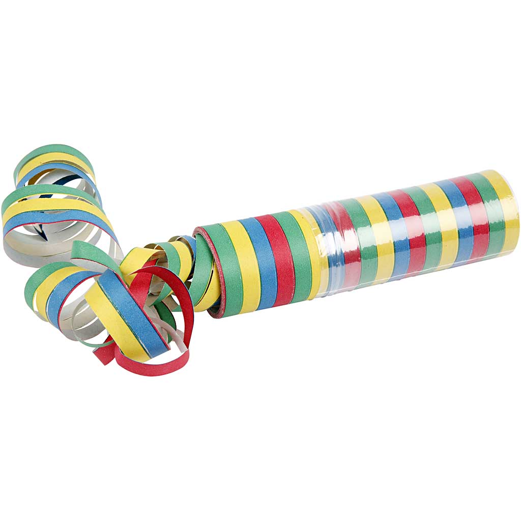 Party streamers, 10 roll