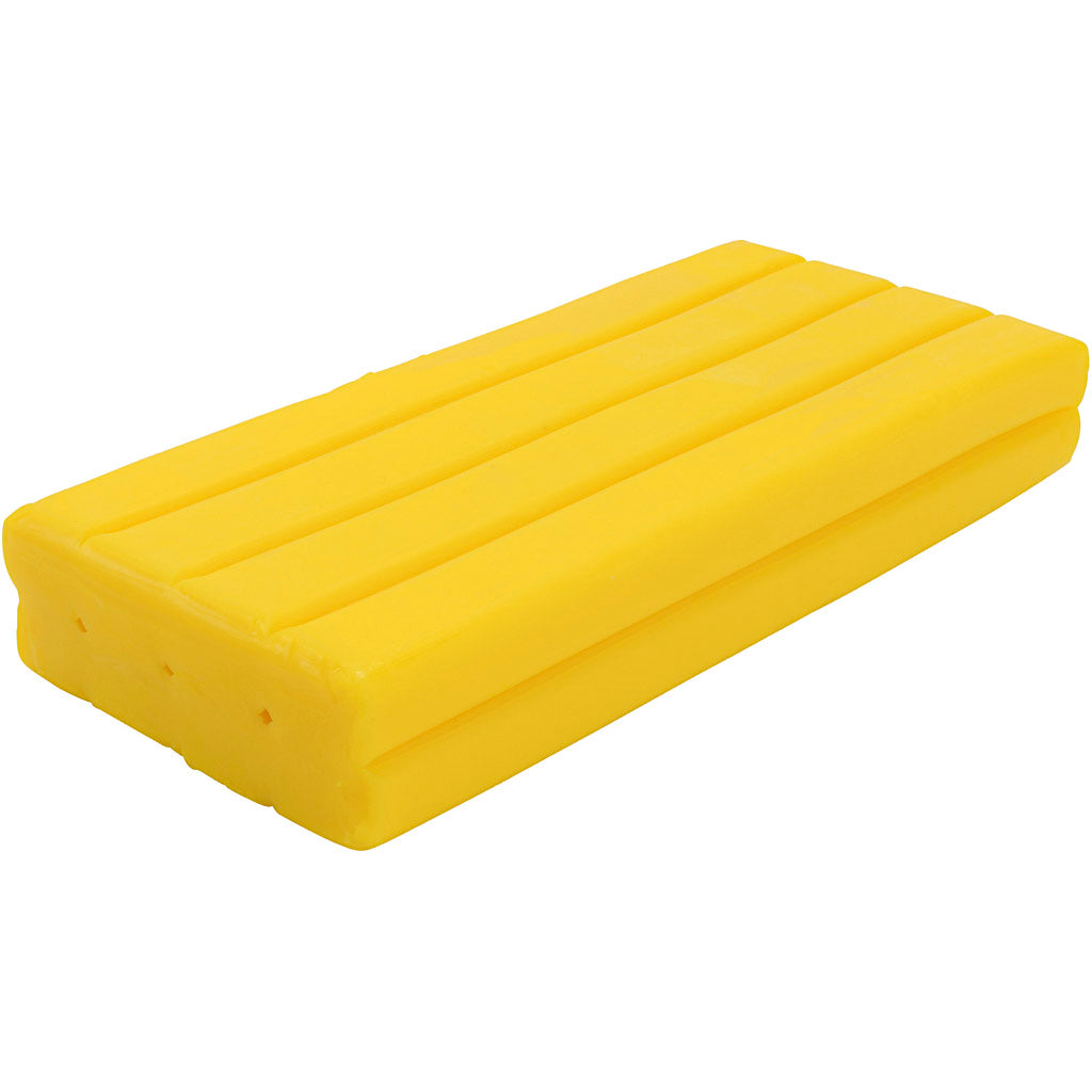 Softy Modelling Clay, yellow, 500 g