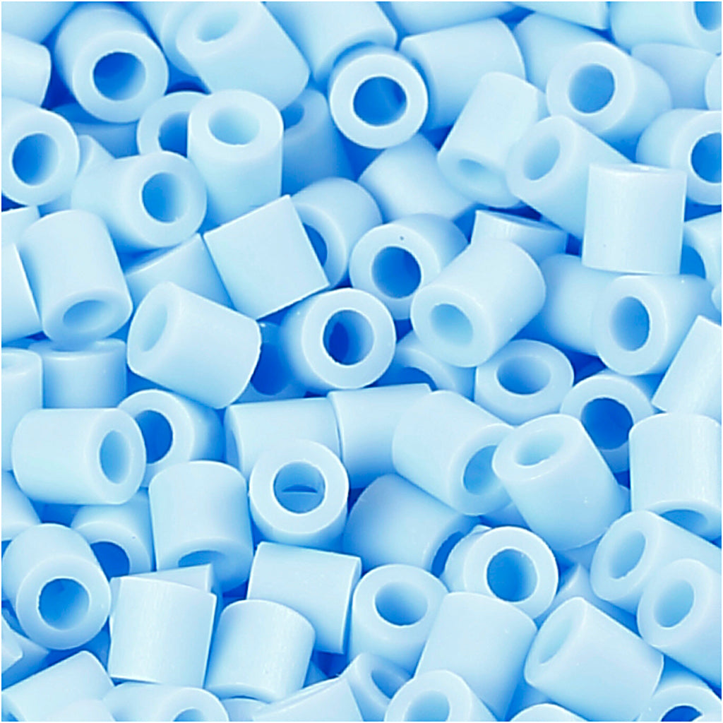 PhotoPearls, size 5x5 mm, hole size 2,5 mm, medium, light blue (28), 6000 pc