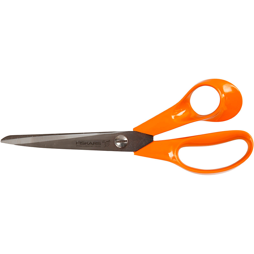 Fiskars Classic General Purpose Scissors, L: 21 cm, right