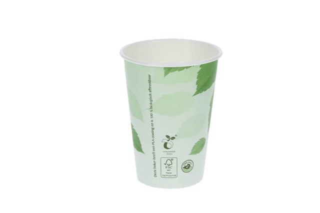 Coffee Cup Carton 180cc 7.5oz Ø7 cm FSC®Mix green BIO (2.500 pcs)