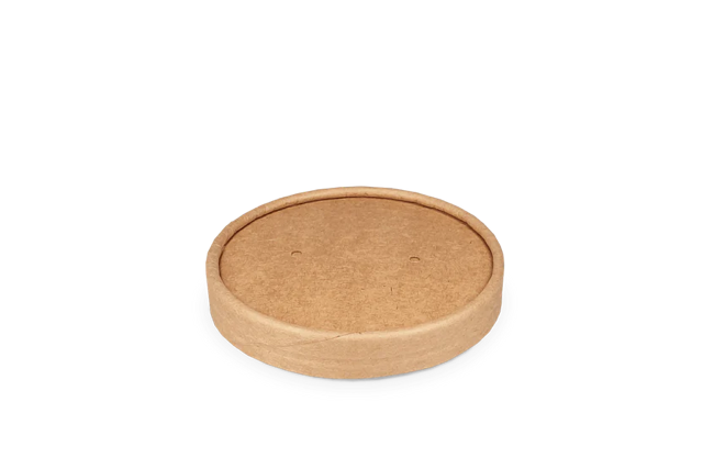 Lid kraft soup cup 450ml Ø9,8 cm (500 pcs)