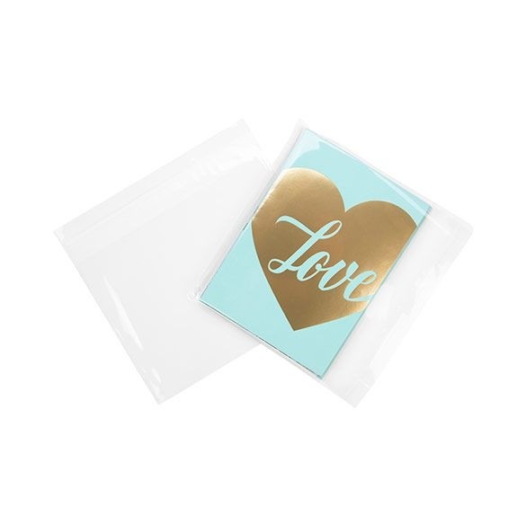 Plastic Bags 20x14.6cm Transparent Peel and Seal