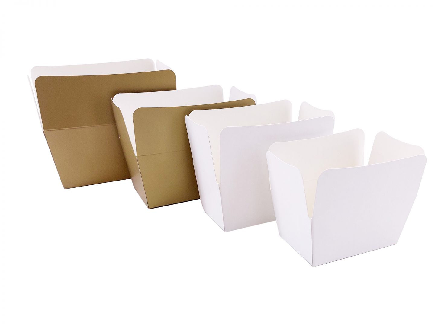 Bonbon box matte gold 8x7x13,5cm 500 grams (75 pcs)