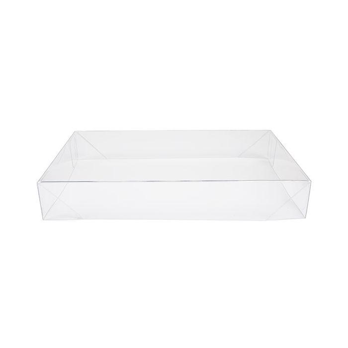 Lid Foldable and Crystal Clear 15,4x3,8x24,3 cm Clear