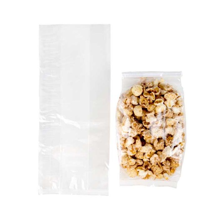 Plastic Bags 12.5x8x29cm with side gusset