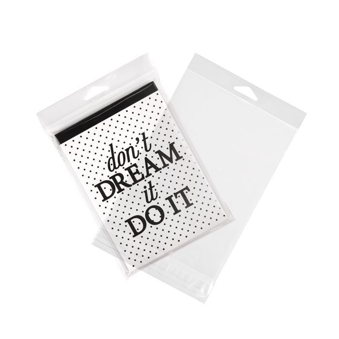 Headerbags 14.4x19.1cm Reclosable and Crystal Clear