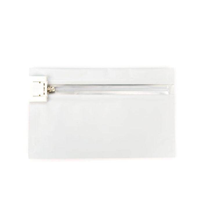 Plastic Bags White 20.3x6.2x15.2cm with Child-proof Closure