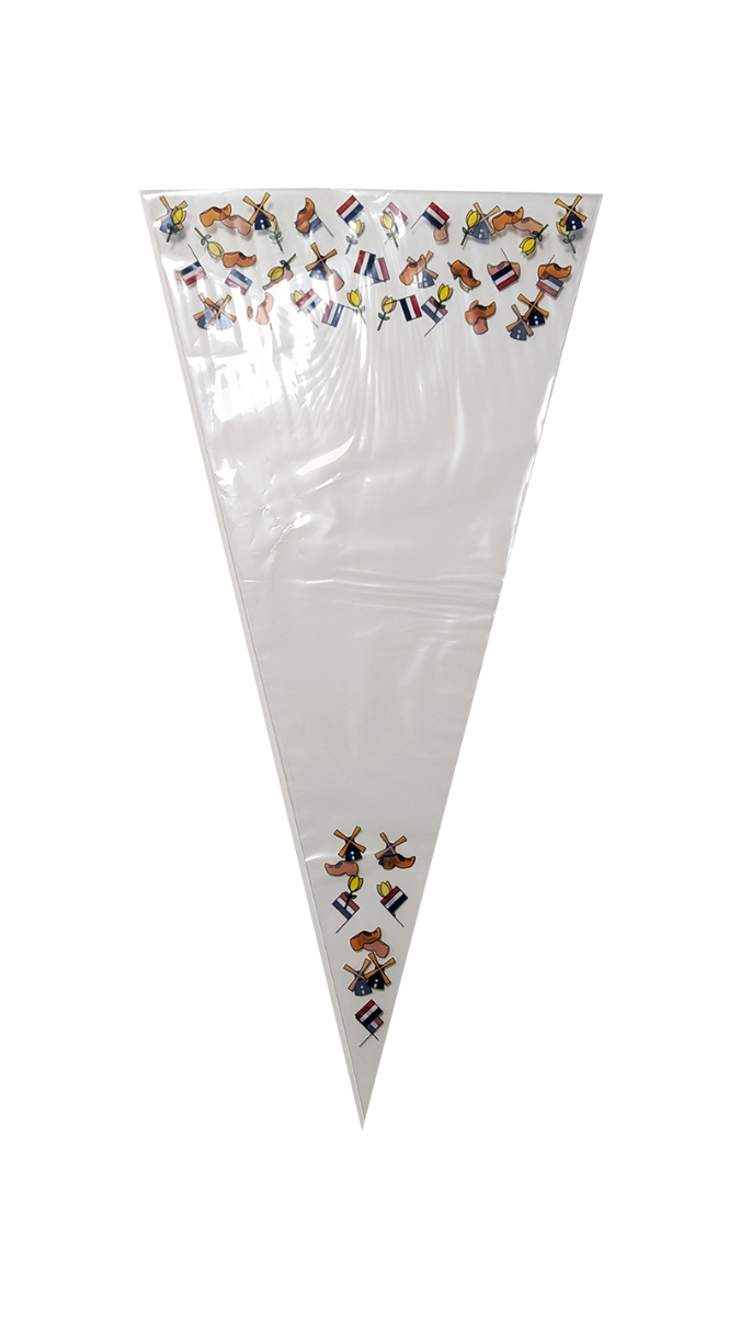 Conical bag 25x46cm 1 pound Netherlands (250 pcs)