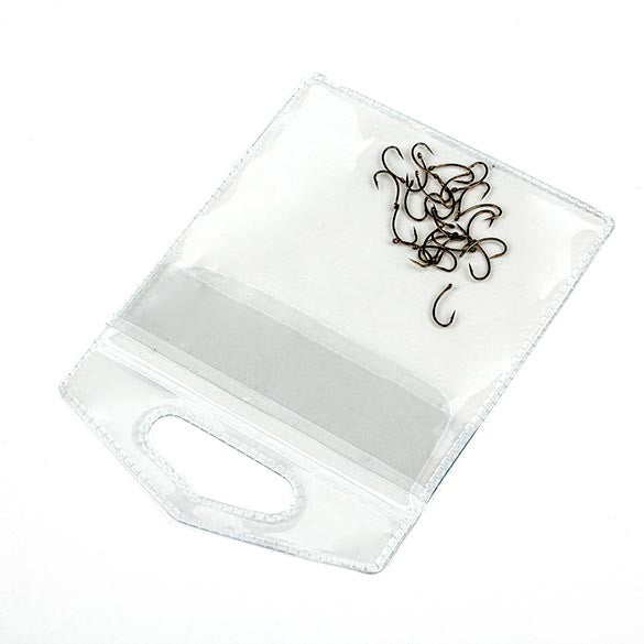 Vinyl Sleeve 7.3x7.3cm with Euroslot and flap