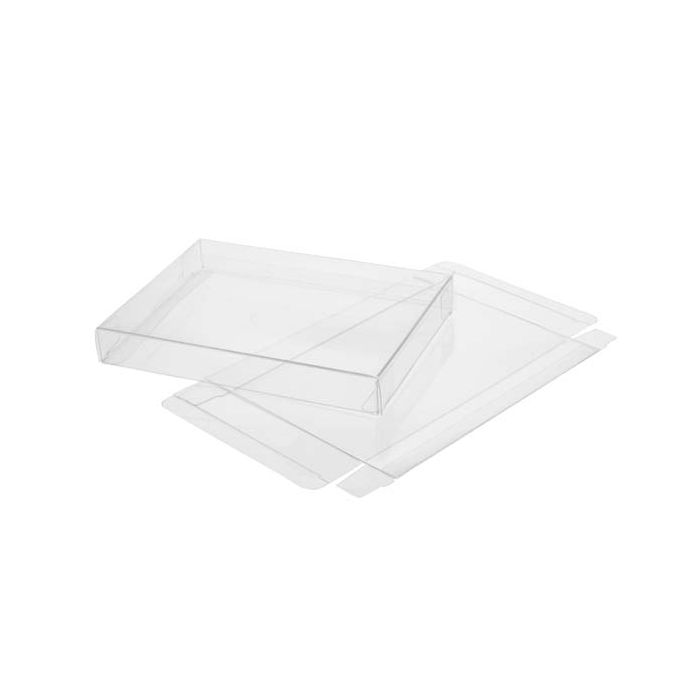 Plastic Gift Boxes 12.4x4.1x18.4cm Crystal Clear