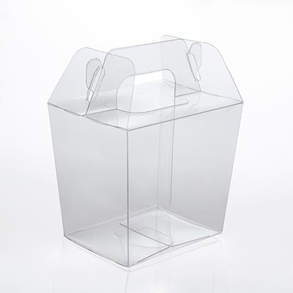 Plastic Gift Boxes Gable style 12.2x8.9x11.1cm