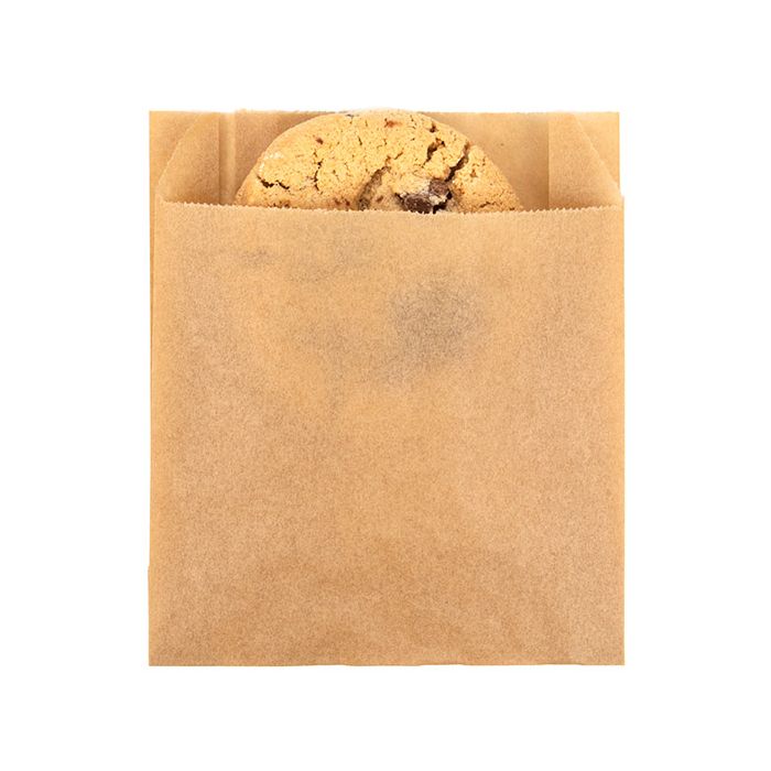 Greaseproof Bags Kraft 10,2x2,9x11,4cm