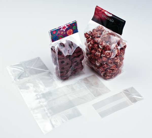 Block Bottom Bags Super Clear 12.7x7.6x30.5cm