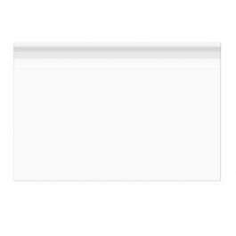 Plastic Bags 24.1x16.5cm Transparent Peel and Seal