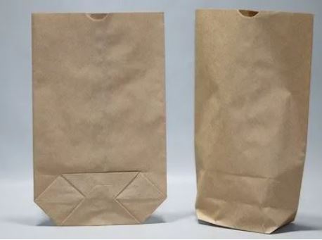 Cross Bottom Bags (content 15 kg) 36x63 cm - 1 laags 90 g/m2 (100 pcs)