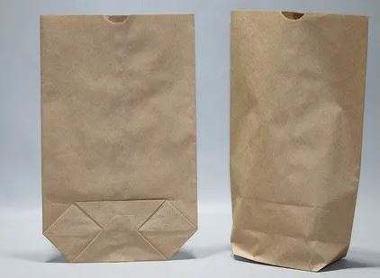 Cross Bottom Bags (content 10 kg) 36x52 cm - 1 laags 90 g/m2 (100 pcs)