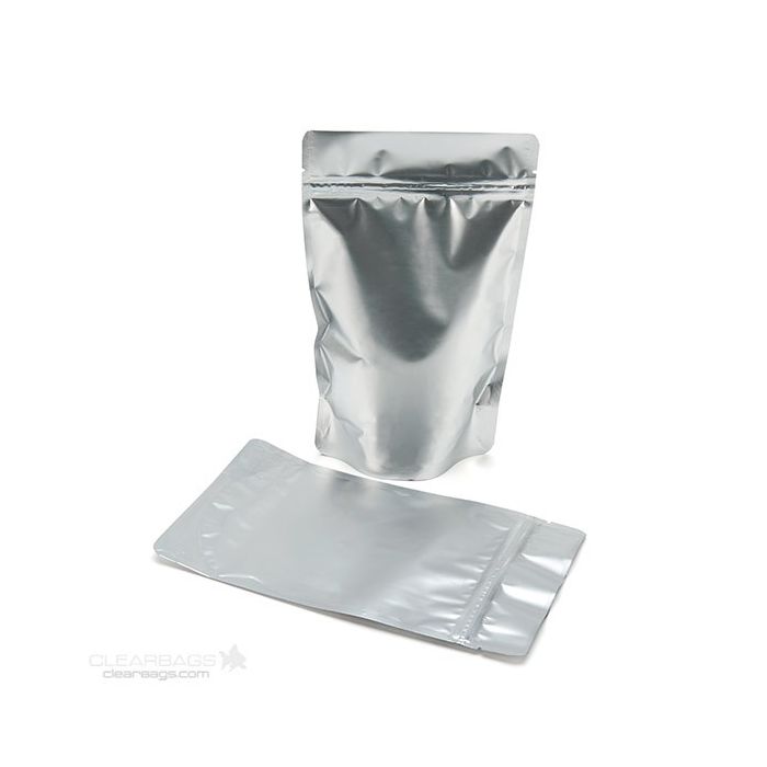Stand Up Pouches Silver 13x7x20.5cm | 113 grams