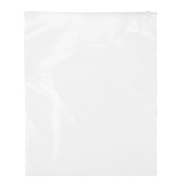 Grip Seal Bags with sliding Zipper 30x38cm 75 micron