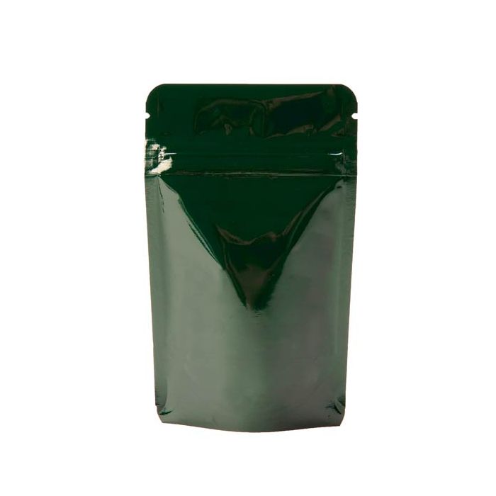 Stand Up Pouches dark Green 8x5x13cm | 28 grams