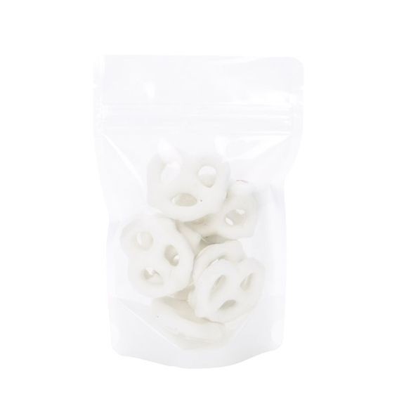 Stand Up Pouches Rice Paper Transparent/White 10.2x6x15.2cm | 57 grams