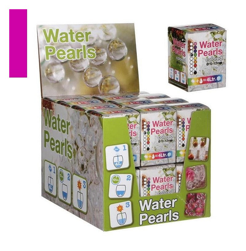 Roze water parels 10-12 mm (1 doos) [IFS-10339]