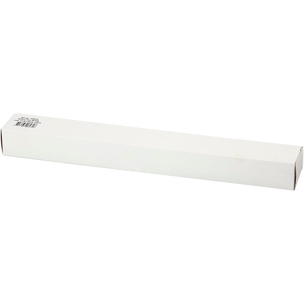 Nature Line kwasten, afm 14, L: 32 cm, B: 12 mm, lange steel, 12 stuk/ 1 doos [HOB-10514]