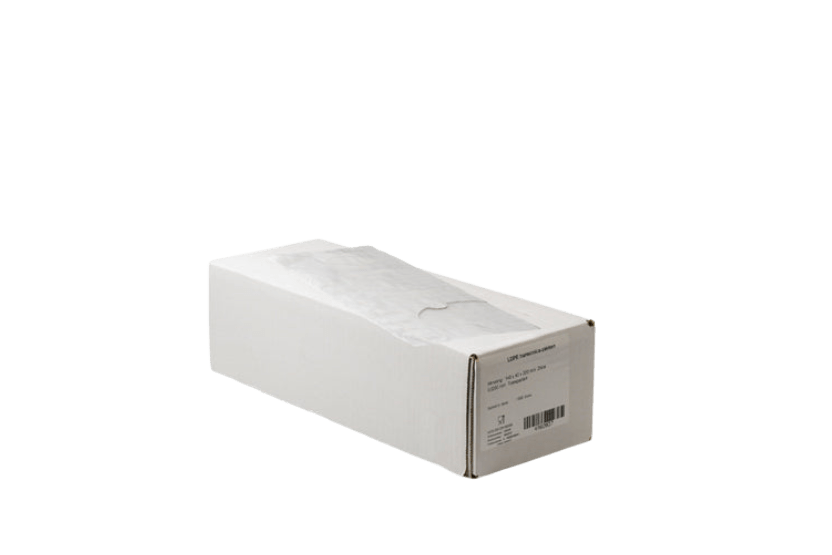 Poly bags 14/4x32cm 20mu