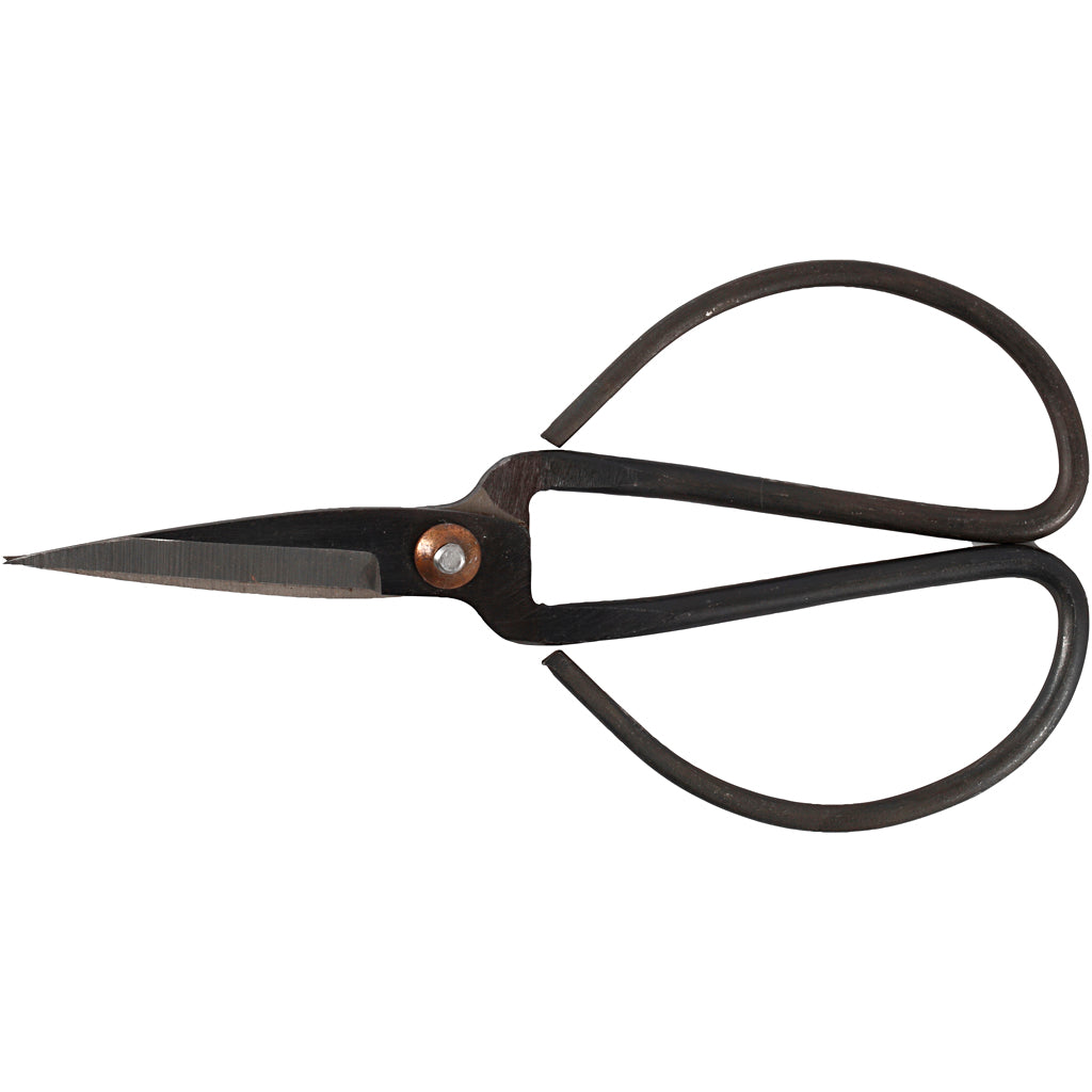 Old-Fashioned Scissors, L: 15 cm, W: 8 cm
