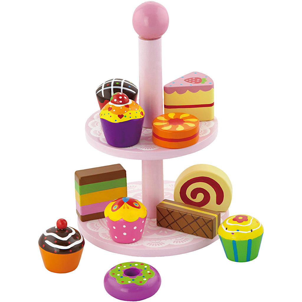 VIGA cupcakes with cake rack, size 25,5 cm
