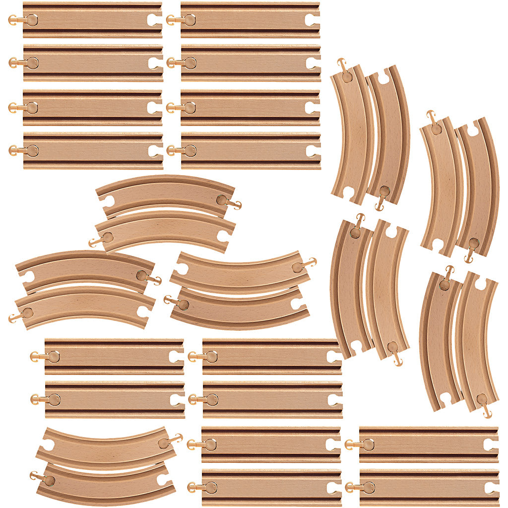 VIGA railway tracks, 32 pc/ 1 set