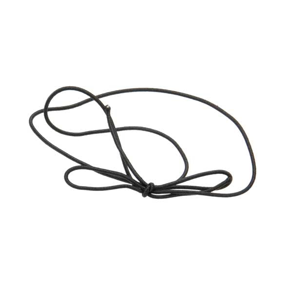 Ruban élastique de décoration Vinyle Stretch à dérouler noir 35.5 cm (50 Pièces) [14SB]